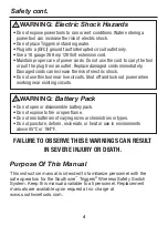 Preview for 5 page of Southwire Triggers TSS-01 Operating Instructions Manual