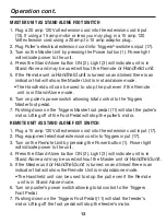 Preview for 14 page of Southwire Triggers TSS-01 Operating Instructions Manual