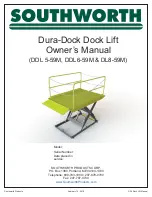 Preview for 1 page of Southworth DDL 5-59M Owner'S Manual