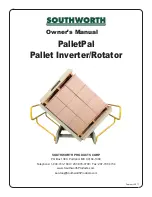 Предварительный просмотр 1 страницы Southworth PalletPal SR-44 Owner'S Manual