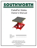 Preview for 1 page of Southworth PalletPal Walkie Owner'S Manual