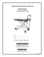 Preview for 1 page of Southworth Powered Dandy PLM 250 Owner'S Manual