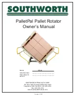 Southworth SR-44 Series Owner'S Manual предпросмотр