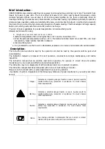 Preview for 4 page of Sovan's CBD25T Operation Manual