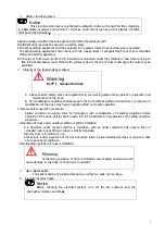 Preview for 11 page of Sovan's CBD25T Operation Manual