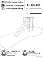 Preview for 1 page of Sove 11-145-158 Assembly Instructions Manual