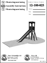 Preview for 1 page of Sove 12-100-025 Assembly Instructions Manual