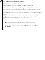 Preview for 3 page of Sove 21-360-010 Assembly Instructions Manual