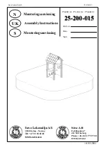 Preview for 1 page of Sove 25-200-015 Assembly Instructions Manual