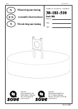 Sove 30-181-510 Assembly Instructions Manual предпросмотр