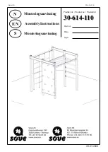 Preview for 1 page of Sove 30-614-110 Assembly Instructions Manual