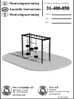 Sove 31-400-050 Assembly Instructions Manual предпросмотр