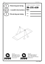 Sove 50-151-610 Assembly Instructions Manual preview