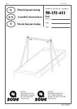 Предварительный просмотр 1 страницы Sove 50-151-611 Assembly Instructions Manual