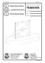 Sove 70-860-010 Assembly Instructions Manual предпросмотр