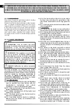 Предварительный просмотр 11 страницы Sovelor MAGNUM 140 User And Maintenance Book