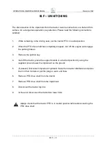 Preview for 19 page of Sovema PL 180 Operation And Maintenance Manual