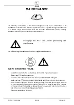 Preview for 22 page of Sovema TDF-HD EXT 180 Instruction Manual