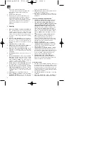 Preview for 8 page of Sovereign 173556 Operating Instructions Manual