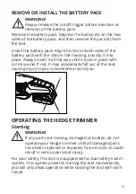 Preview for 19 page of Sovereign 555375 Original Instruction Manual