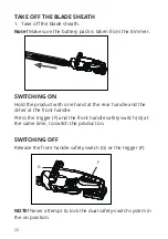 Предварительный просмотр 20 страницы Sovereign 555375 Original Instruction Manual