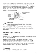 Preview for 31 page of Sovereign 555376 Original Instruction Manual