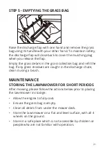 Предварительный просмотр 21 страницы Sovereign 577180 Original Instruction Manual