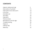 Preview for 2 page of Sovereign 577599 Original Instruction Manual