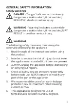 Preview for 3 page of Sovereign 577599 Original Instruction Manual