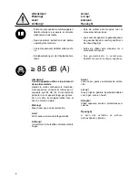 Preview for 4 page of Sovereign Electric chainsaw Instruction And Maintenance Manual