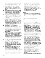 Preview for 10 page of Sovereign SCS 2000 Operating Instructions Manual