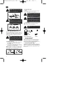 Preview for 8 page of Sovereign SCS 38/45 Operating Instructions Manual