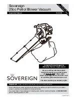 Sovereign SLX25B Assembly Manual preview