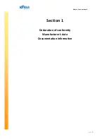 Preview for 3 page of SoWash Sonic SWSO10001 Operating And Maintenance Manual