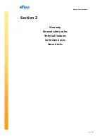 Preview for 8 page of SoWash Sonic SWSO10001 Operating And Maintenance Manual