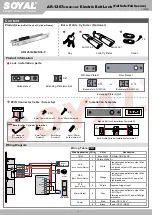 Предварительный просмотр 1 страницы Soyal AR-1207A-29-F Manual