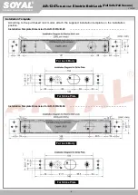 Предварительный просмотр 4 страницы Soyal AR-1207A-29-F Manual