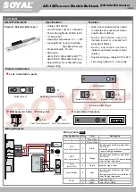 Soyal AR-1207A-29 Quick Start Manual preview