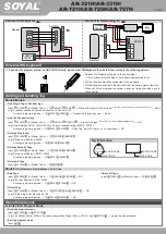 Preview for 5 page of Soyal AR-321H Manual