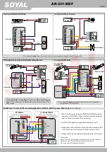 Предварительный просмотр 3 страницы Soyal AR-331-E Manual