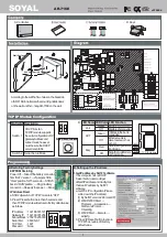 Soyal AR-716E User Manual preview