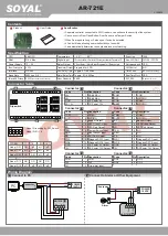 Preview for 1 page of Soyal AR-721E User Manual