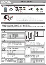 Soyal AR-727 Manual preview