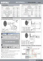 Preview for 4 page of Soyal AR-737H/U User Manual