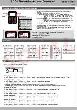 Предварительный просмотр 4 страницы Soyal AR-837-E Manual