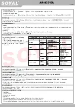 Preview for 5 page of Soyal AR-837-EA Quick Start Manual