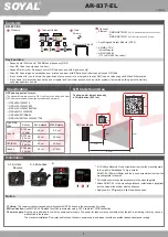 Soyal AR-837-EL Manual предпросмотр