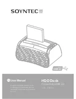 Soyntec HDD Dock User Manual preview