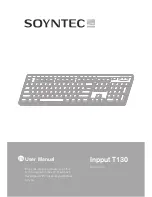 Предварительный просмотр 1 страницы Soyntec Inpput T130 User Manual