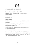 Предварительный просмотр 6 страницы Soyntec Inpput T130 User Manual